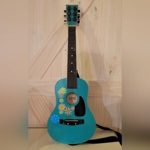 First Act Discovery Kids Teal Guitar